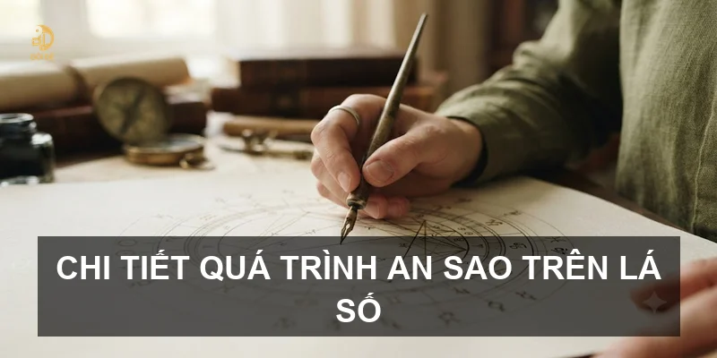 Chi tiết quá trình an sao trên lá số