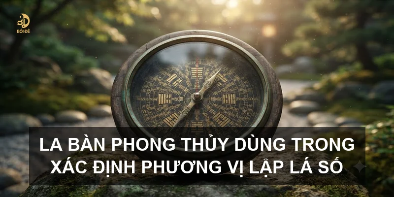 La bàn phong thủy dùng trong xác định phương vị lập lá số
