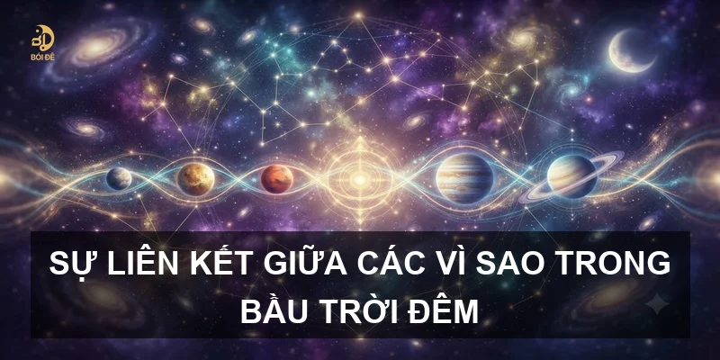Sự liên kết giữa các vì sao trong bầu trời đêm