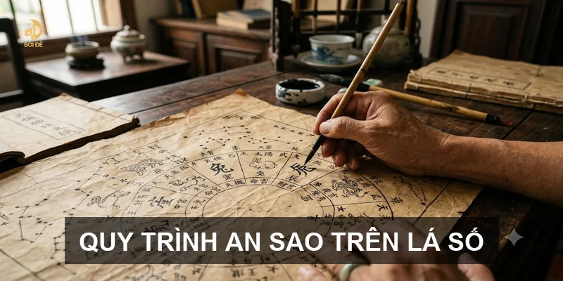 Quy trình an sao trên lá số