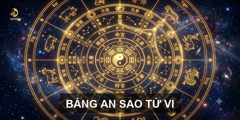 Bảng an sao Tử vi