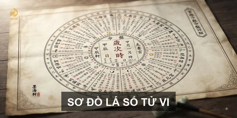 Sơ đồ lá số Tử vi