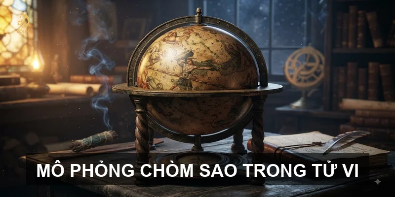Mô phỏng chòm sao trong Tử vi