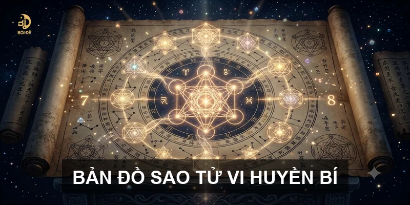 Bản đồ sao Tử vi huyền bí