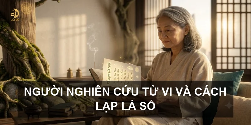 Người nghiên cứu tử vi và cách lập lá số