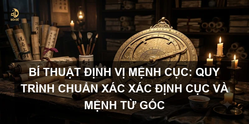 Bí thuật định vị Mệnh cục: Quy trình chuẩn xác xác định Cục và Mệnh từ gốc
