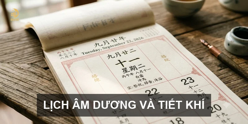Lịch âm dương và tiết khí