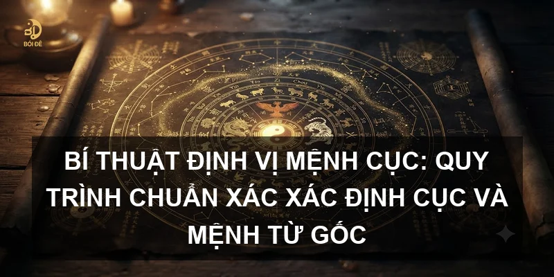 Bí thuật định vị Mệnh cục: Quy trình chuẩn xác xác định Cục và Mệnh từ gốc