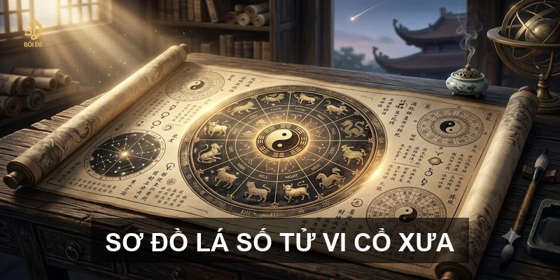 Sơ đồ lá số Tử vi cổ xưa