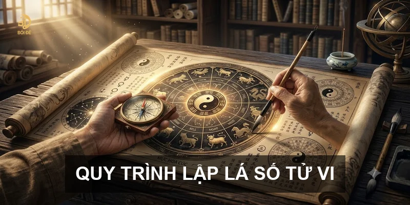 Quy trình lập lá số Tử vi