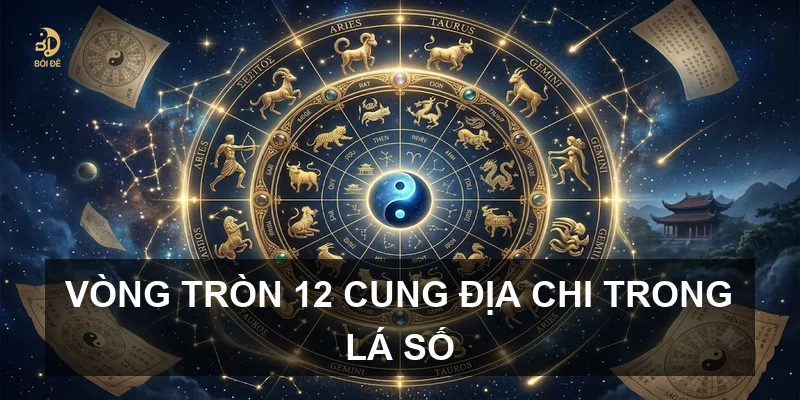 Vòng tròn 12 cung địa chi trong lá số
