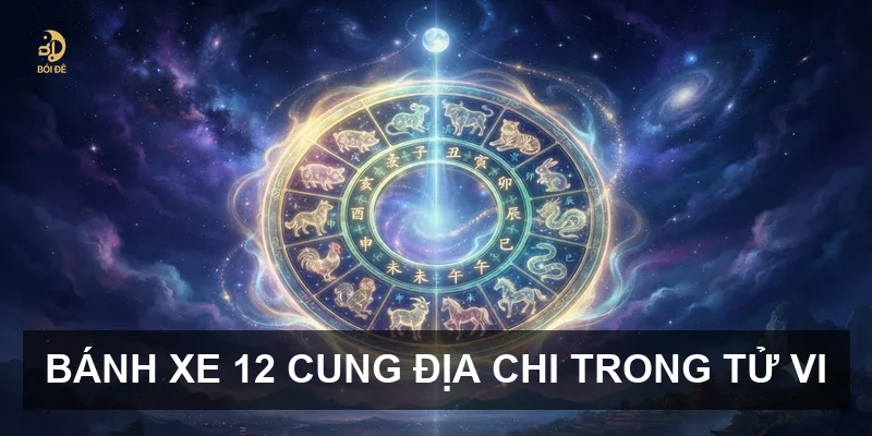Bánh xe 12 cung địa chi trong tử vi