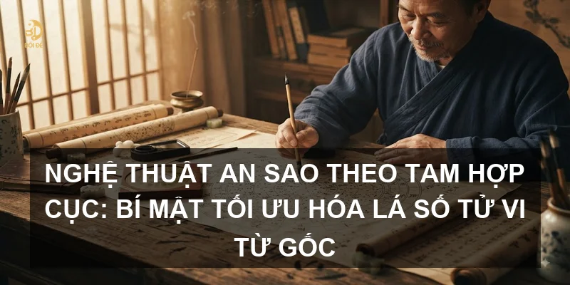 Nghệ thuật an sao theo Tam hợp cục: Bí mật tối ưu hóa lá số Tử vi từ gốc