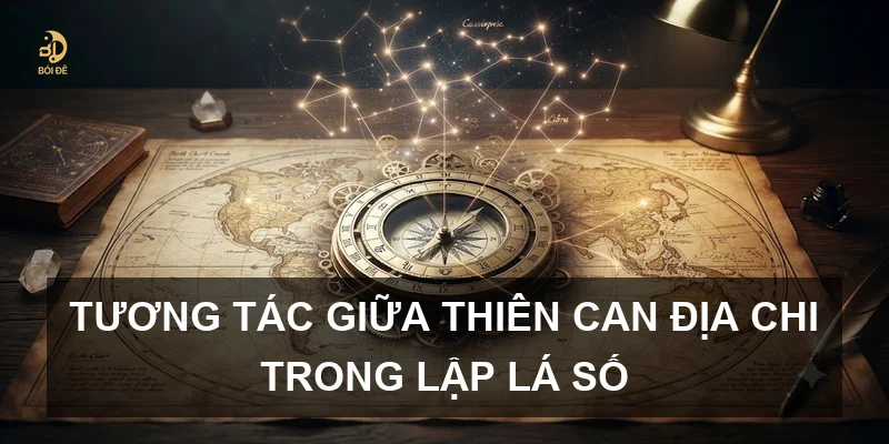 Tương tác giữa Thiên Can Địa Chi trong lập lá số