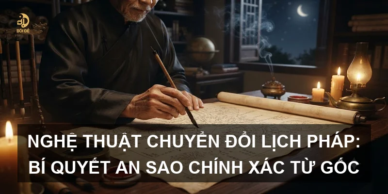Nghệ thuật chuyển đổi lịch pháp: Bí quyết an sao chính xác từ gốc