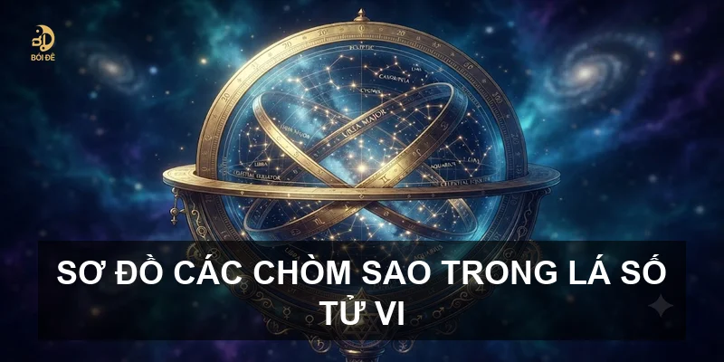 Sơ đồ các chòm sao trong lá số Tử Vi
