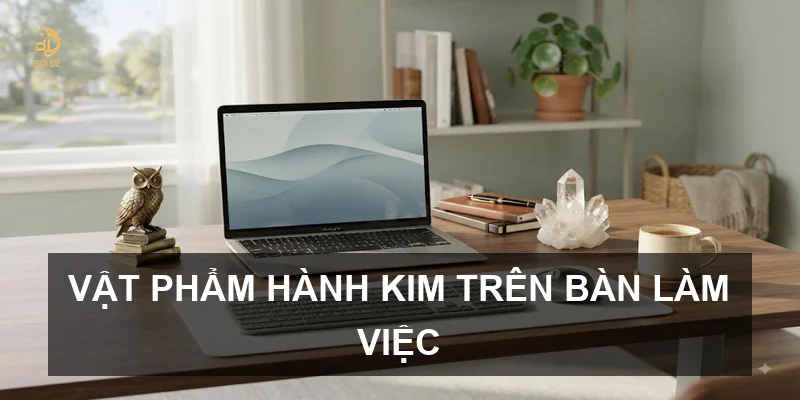 Vật phẩm hành Kim trên bàn làm việc