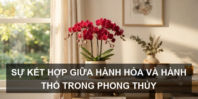 Sự kết hợp giữa hành Hỏa và hành Thổ trong phong thủy