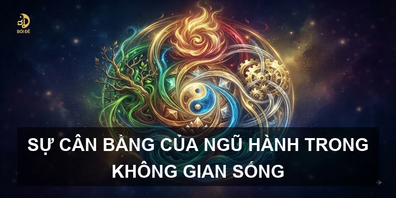 Sự cân bằng của ngũ hành trong không gian sống