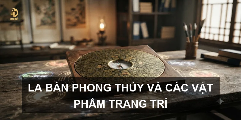 La bàn phong thủy và các vật phẩm trang trí
