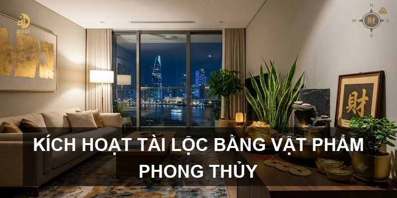 Kích hoạt tài lộc bằng vật phẩm phong thủy