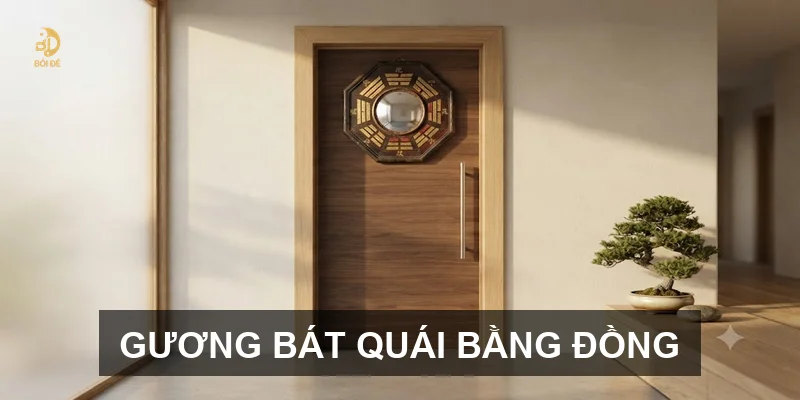 Gương bát quái bằng đồng