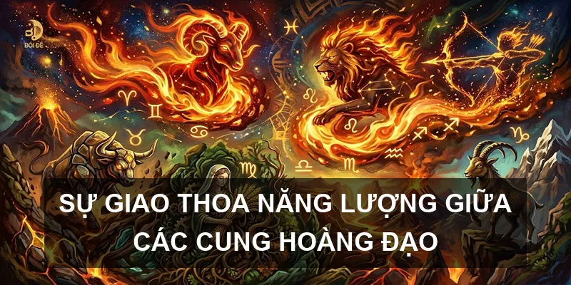 Sự giao thoa năng lượng giữa các cung hoàng đạo