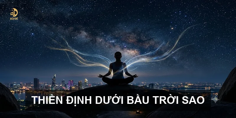 Thiền định dưới bầu trời sao