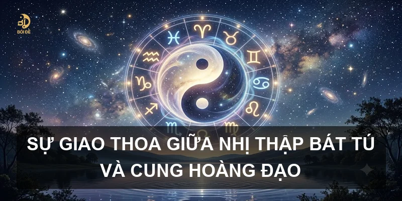 Sự giao thoa giữa Nhị thập bát tú và cung hoàng đạo
