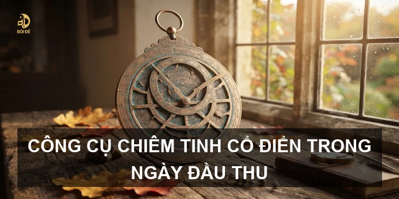 Công cụ chiêm tinh cổ điển trong ngày đầu thu