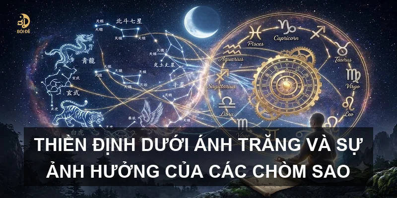Thiền định dưới ánh trăng và sự ảnh hưởng của các chòm sao