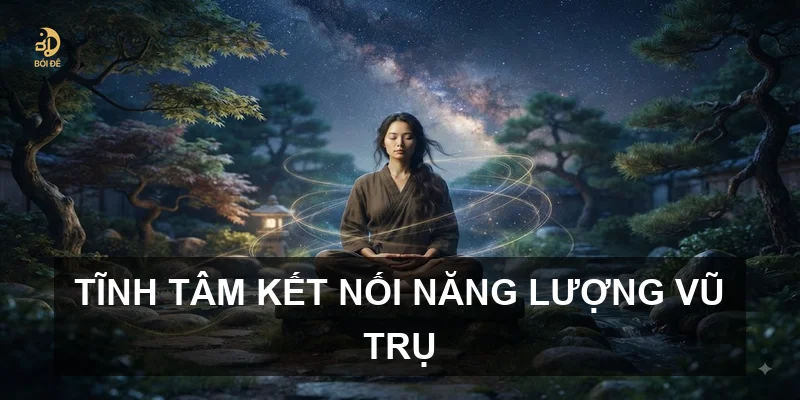 Tĩnh tâm kết nối năng lượng vũ trụ