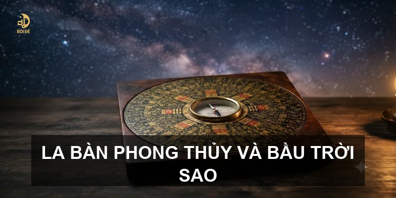 La bàn phong thủy và bầu trời sao