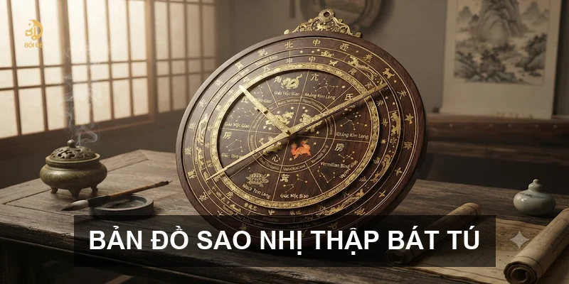 Bản đồ sao Nhị thập bát tú