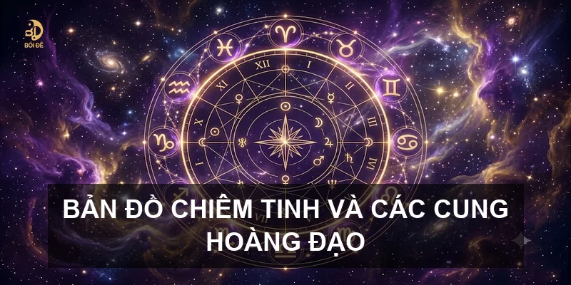 Bản đồ chiêm tinh và các cung hoàng đạo