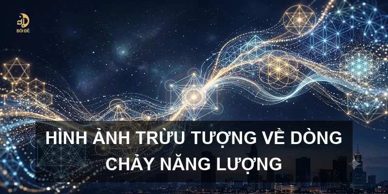 Hình ảnh trừu tượng về dòng chảy năng lượng