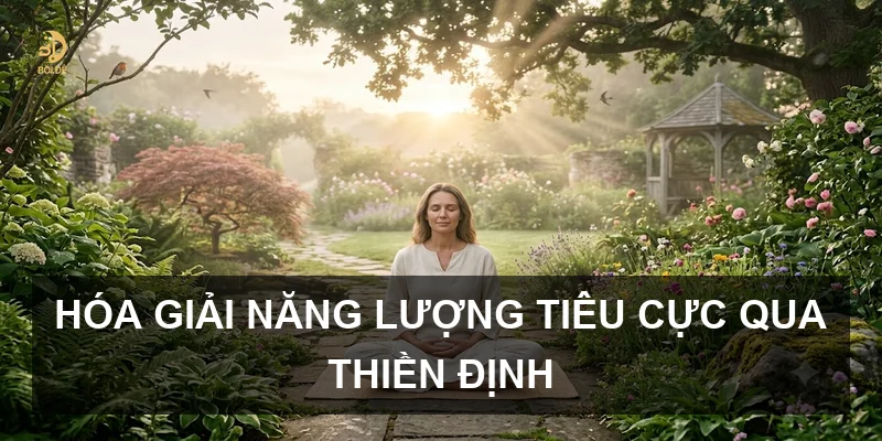 Hóa giải năng lượng tiêu cực qua thiền định