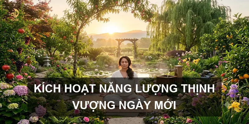 Kích hoạt năng lượng thịnh vượng ngày mới