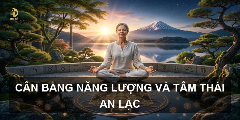 Cân bằng năng lượng và tâm thái an lạc