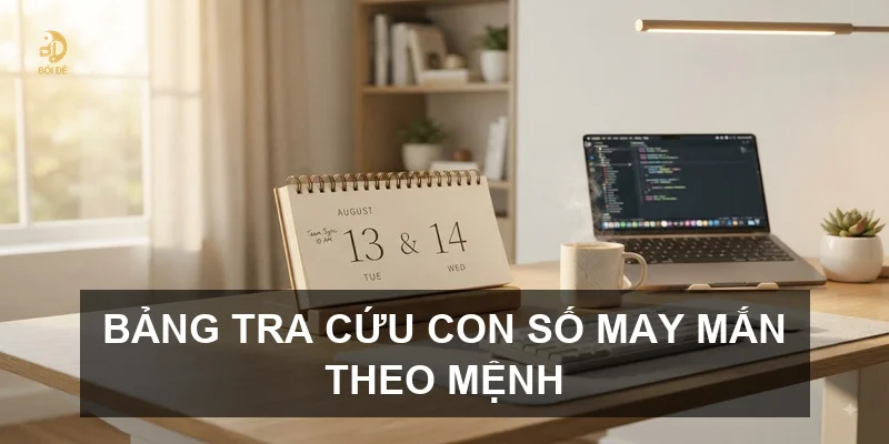 Bảng tra cứu con số may mắn theo mệnh