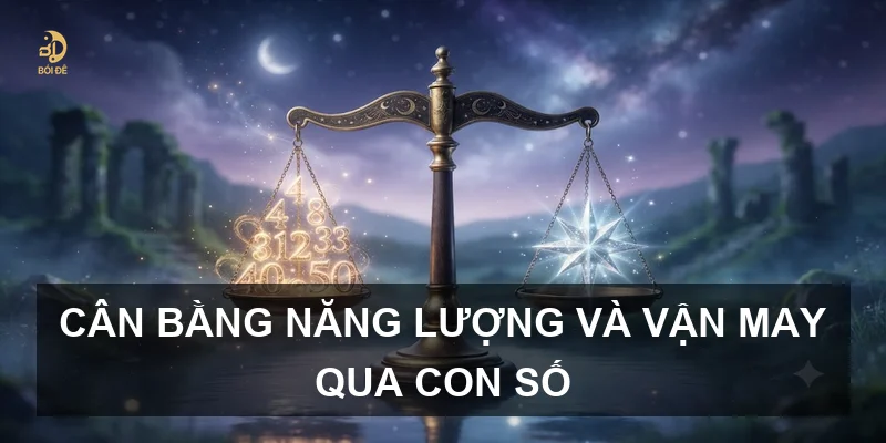 Cân bằng năng lượng và vận may qua con số