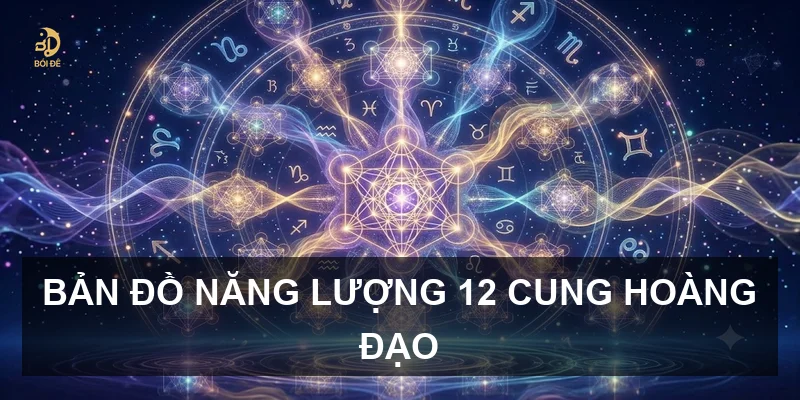 Bản đồ năng lượng 12 cung hoàng đạo