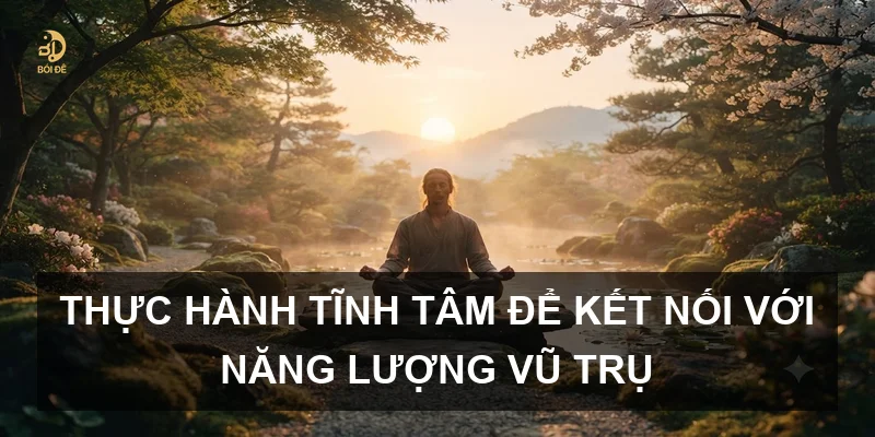 Thực hành tĩnh tâm để kết nối với năng lượng vũ trụ