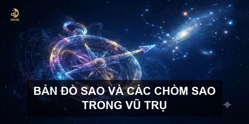 Bản đồ sao và các chòm sao trong vũ trụ
