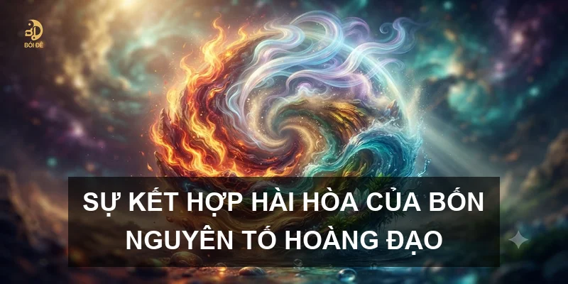 Sự kết hợp hài hòa của bốn nguyên tố hoàng đạo
