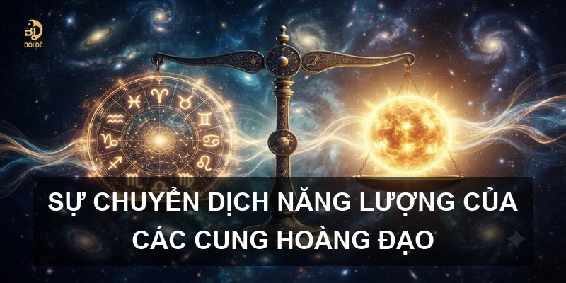 Sự chuyển dịch năng lượng của các cung hoàng đạo