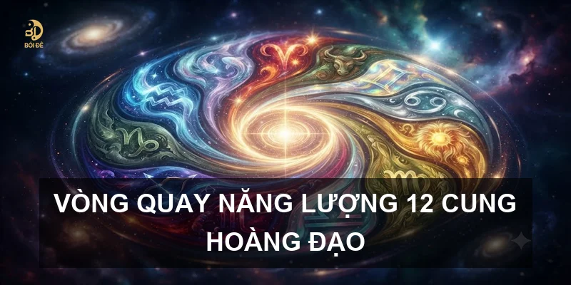 Vòng quay năng lượng 12 cung hoàng đạo