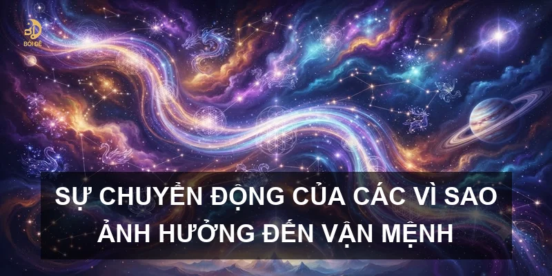 Sự chuyển động của các vì sao ảnh hưởng đến vận mệnh