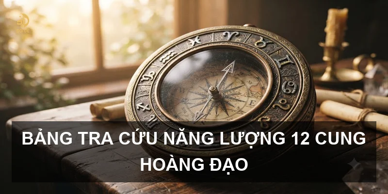 Bảng tra cứu năng lượng 12 cung hoàng đạo