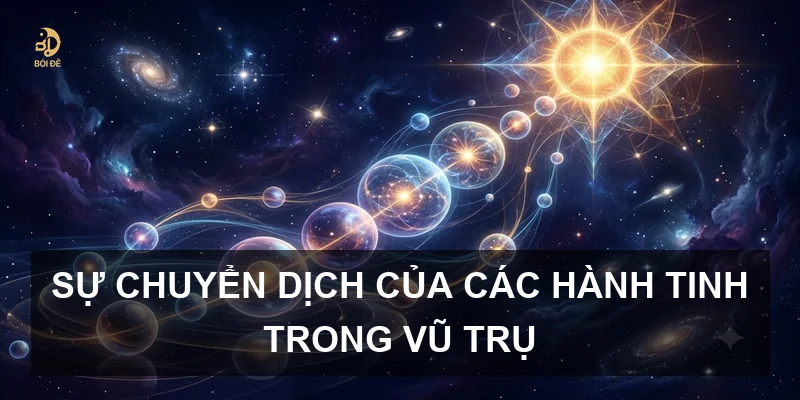Sự chuyển dịch của các hành tinh trong vũ trụ
